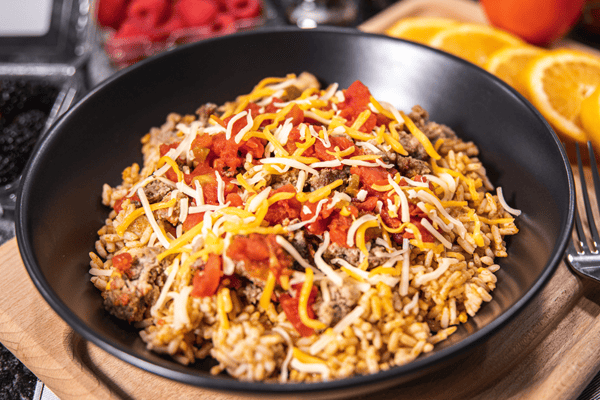 Kansas City Healthy Meal Prep taco bowl - The Lean Kitchen