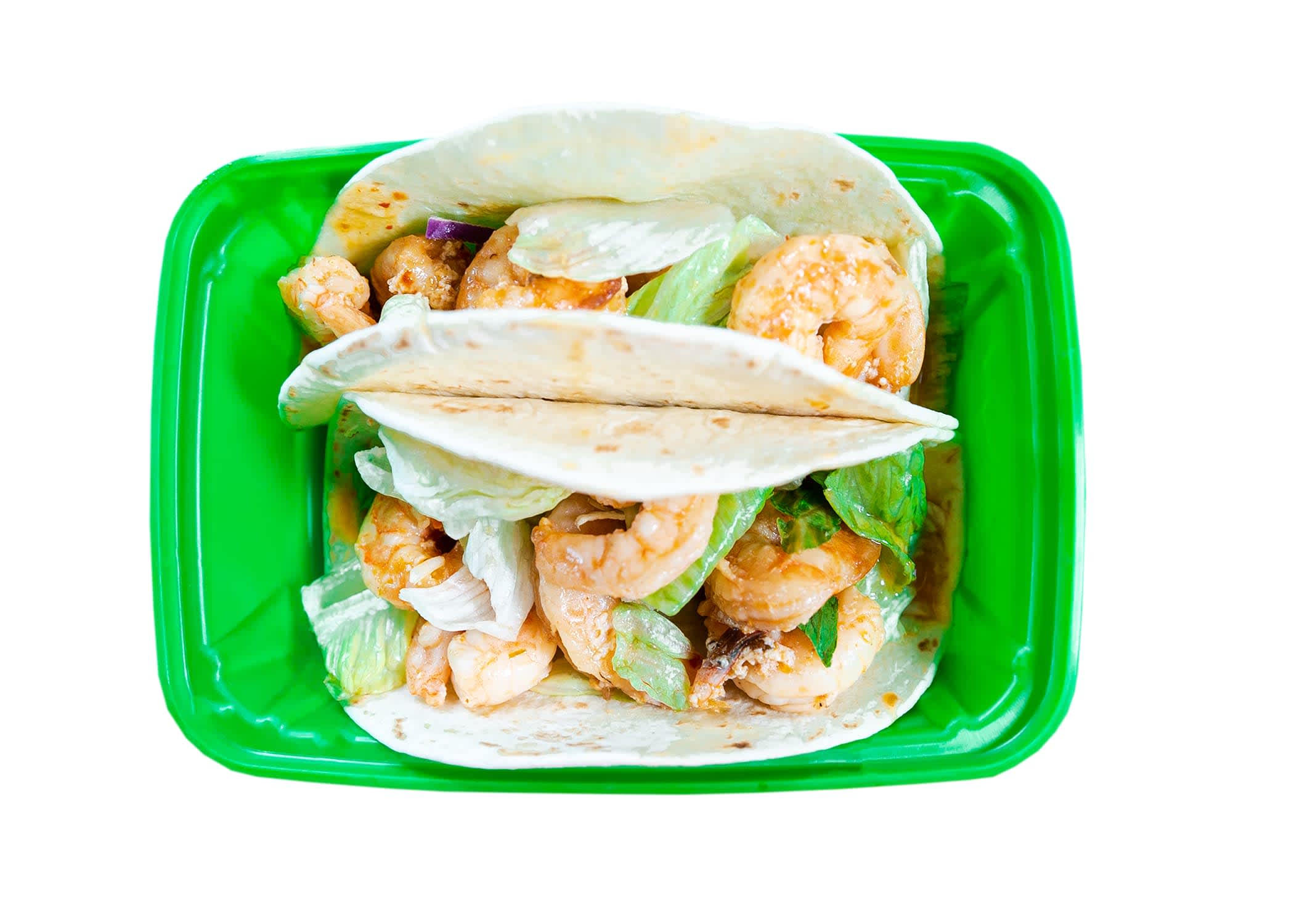 Try our Bang Bang Shrimp Tacos for healthy food in Kansas City - The Lean Kitchen