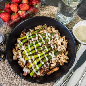 Honey Garlic Chicken & Asparagus