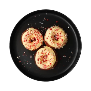 Peppermint Protein Donuts