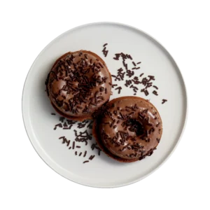Triple Chocolate Protein Donuts